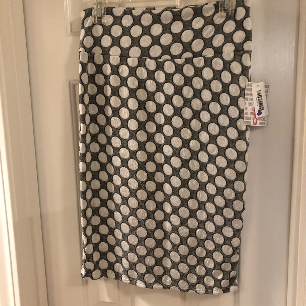 Polka Dot LuLaRoe Cassie Skirt